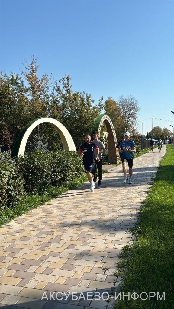 В Аксубаевском районе в забегах «Кросс нации» стартовало 1400 человек