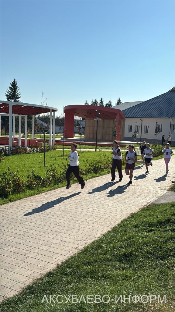 В Аксубаевском районе в забегах «Кросс нации» стартовало 1400 человек