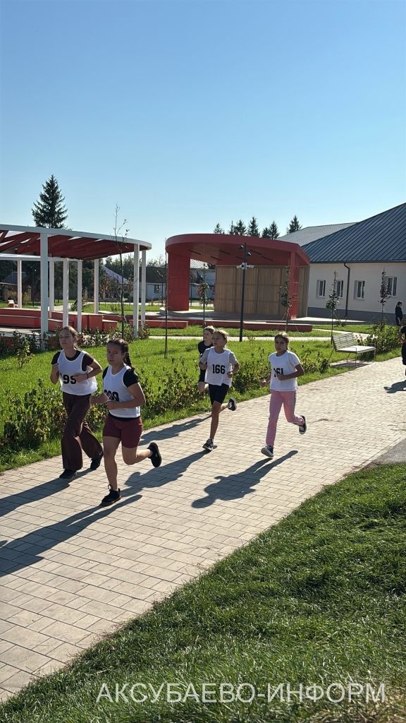 Аксубай районында «Милли кросс» йөгерүләрендә 1400 кеше старт алды