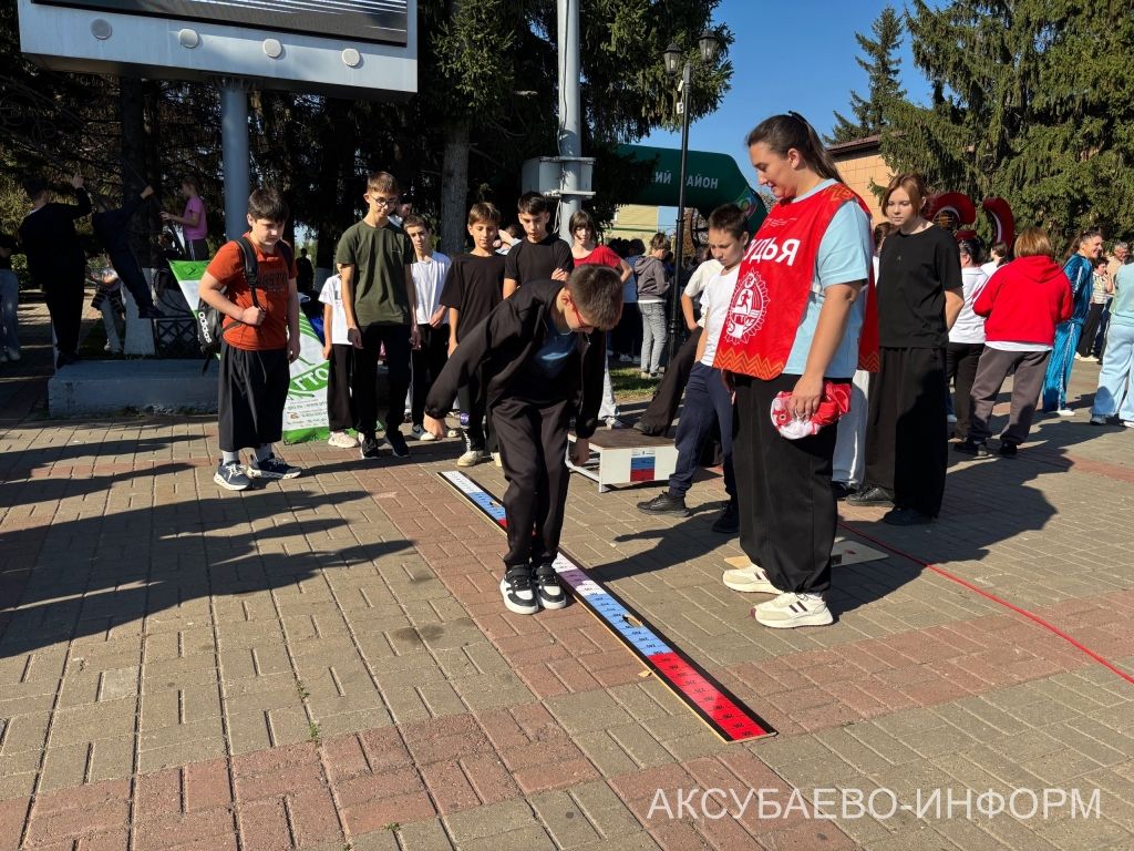 Аксубай районында «Милли кросс» йөгерүләрендә 1400 кеше старт алды