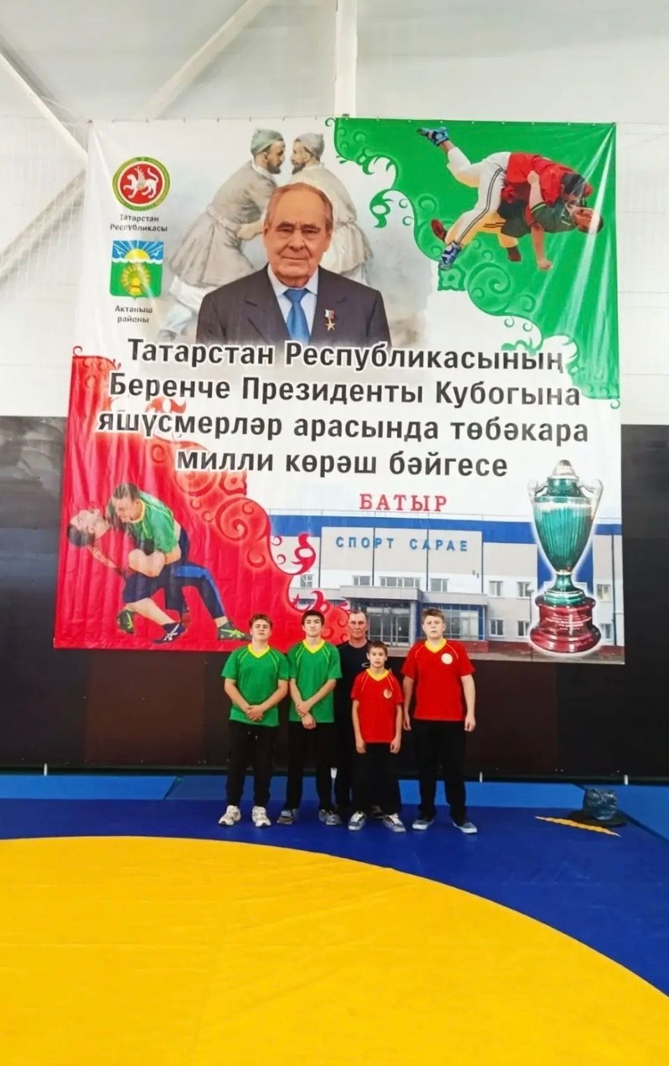 Аксубаевские борцы завоевали бронзу на республиканском турнире