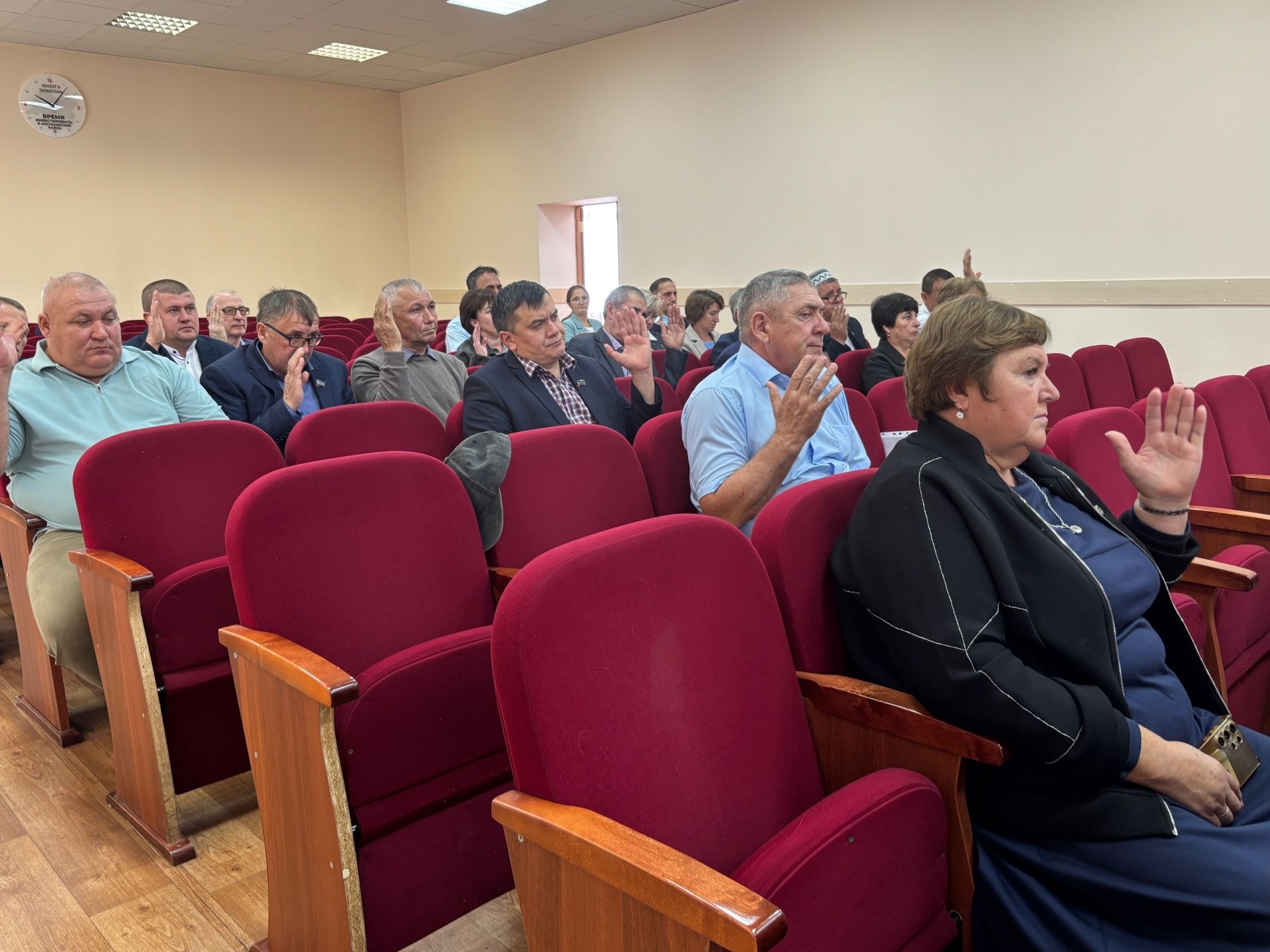 Аксубай район Советы утырышында сайлау нәтиҗәләре ясалды
