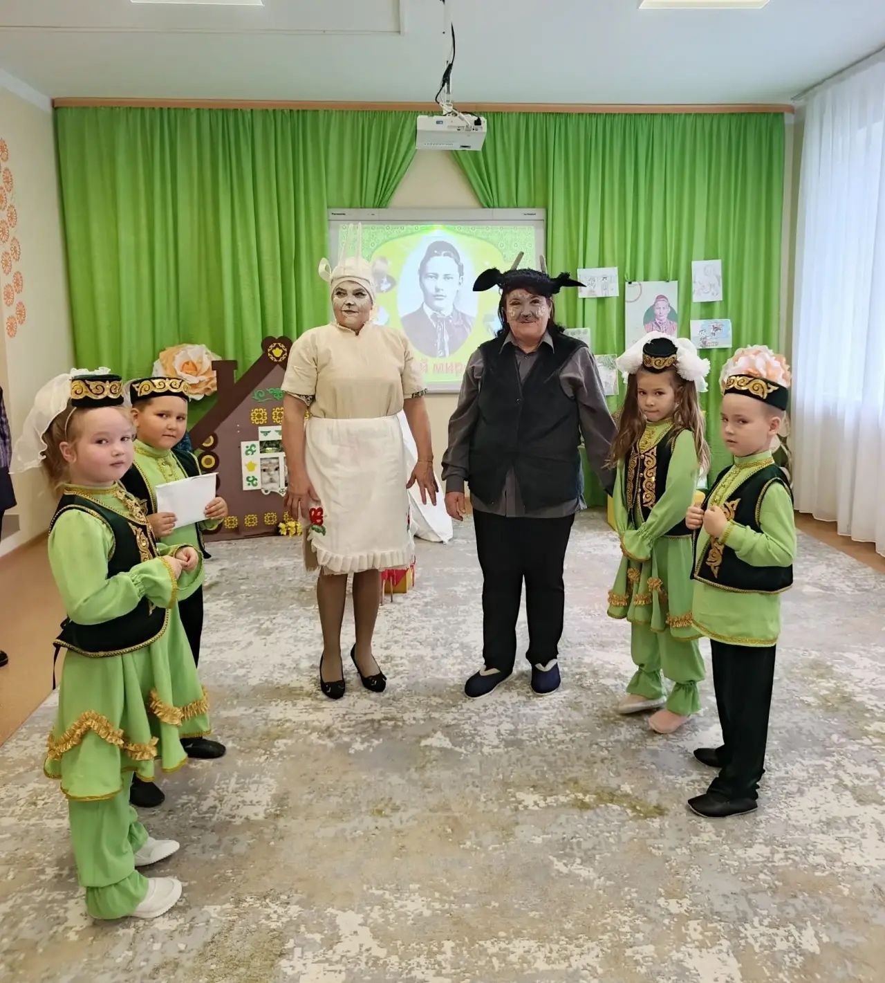 В аксубаевском детсаде устроили путешествие по сказкам Тукая