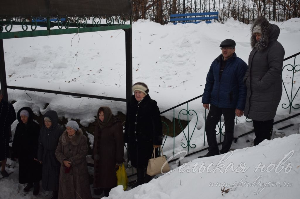 Освящение источника "Каменный овраг" в праздник Крещения Господня в Аксубаеве