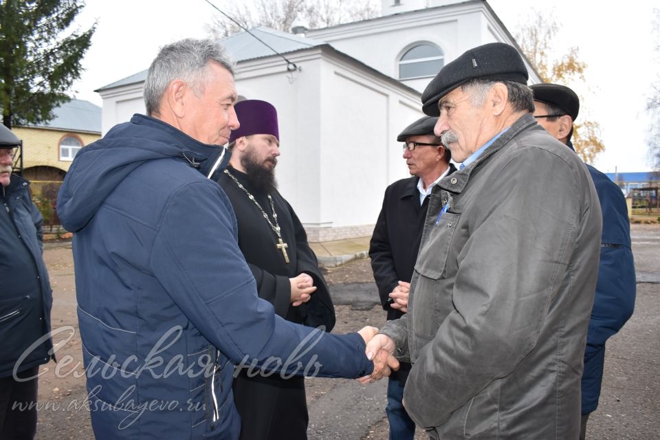 Встреча руководства Аксубаевского района с руководством и церковным советом