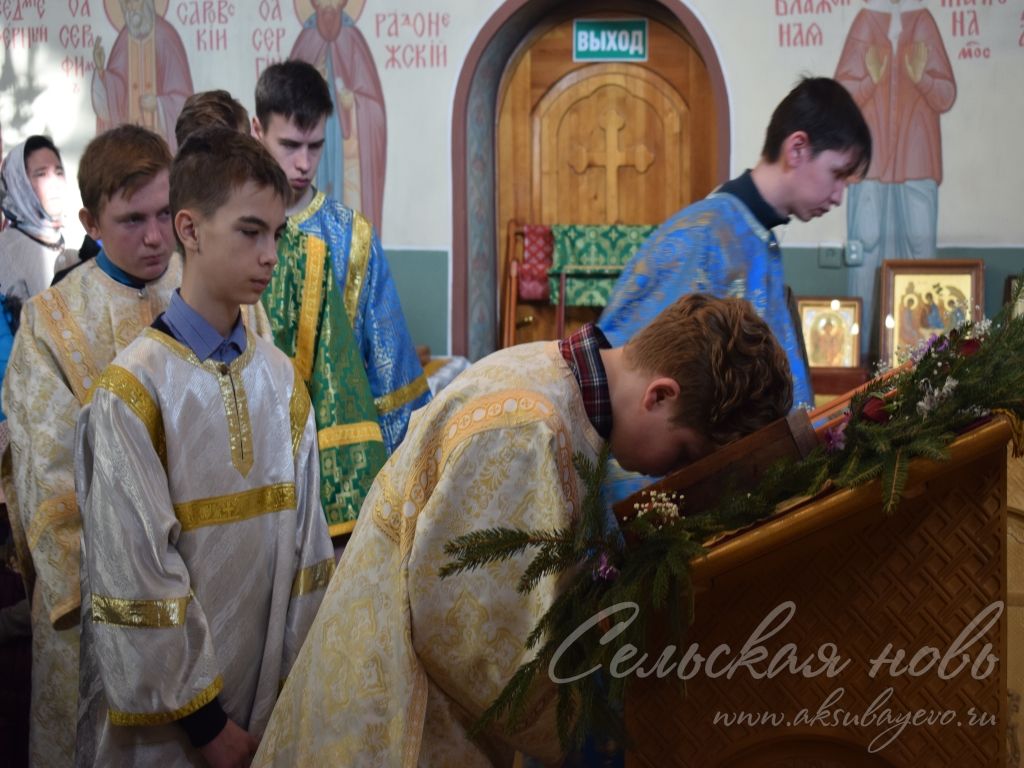 Праздник Феодосия Тотемского в Аксубаеве