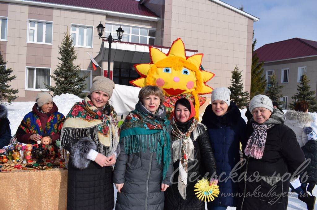 В Аксубаеве проводили Масленицу