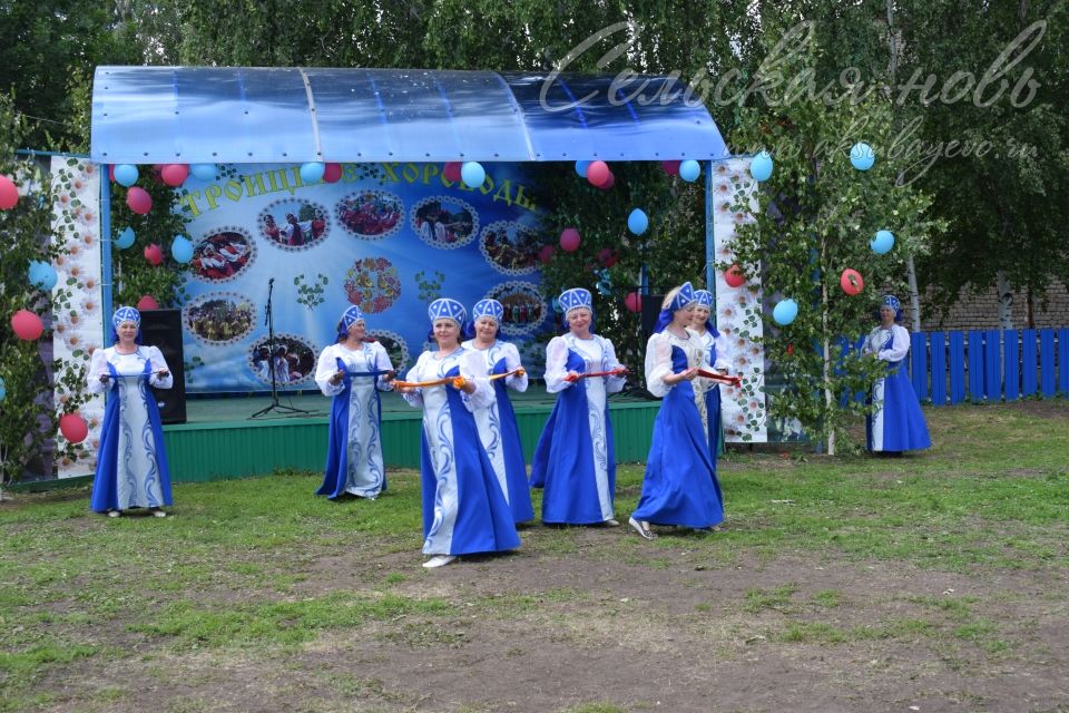 Шумно и весело проходит Троица в Аксубаевском районе