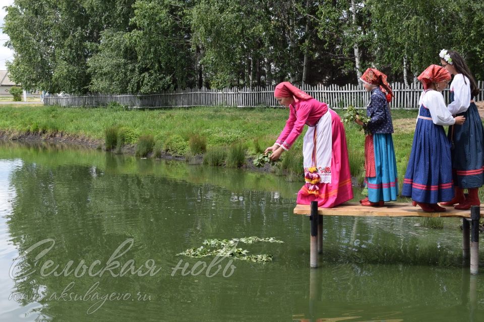 Шумно и весело проходит Троица в Аксубаевском районе