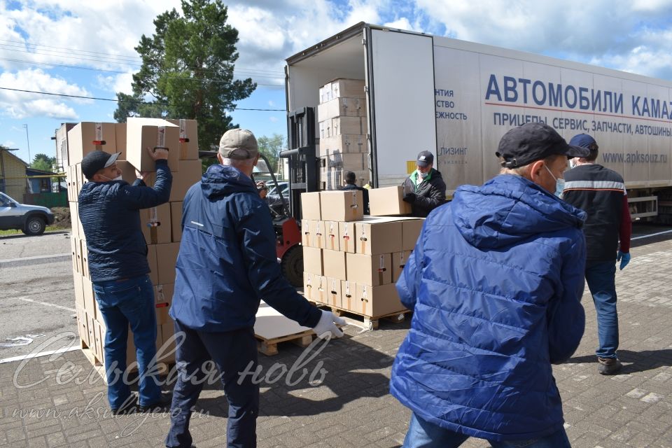 «Ярдәм янәшә! Помощь рядом!»: 582 продуктовых набора для аксубаевцев