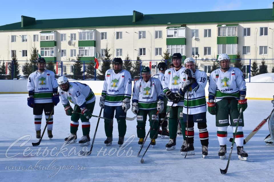 Аксубаевские хоккеисты выиграли Первенство РТ по хоккею среди мужских команд