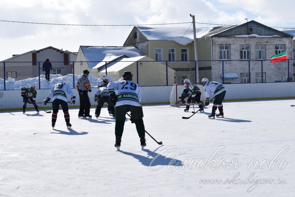 Аксубаевские хоккеисты выиграли Первенство РТ по хоккею среди мужских команд