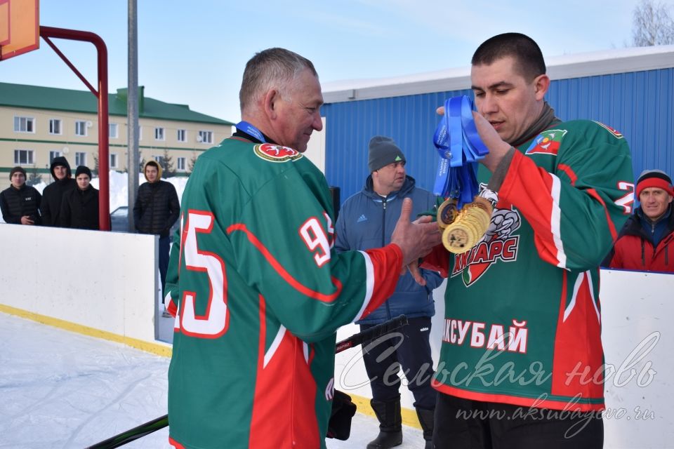 Аксубаевские хоккеисты выиграли Первенство РТ по хоккею среди мужских команд