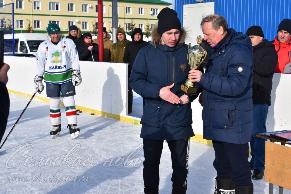 Аксубаевские хоккеисты выиграли Первенство РТ по хоккею среди мужских команд