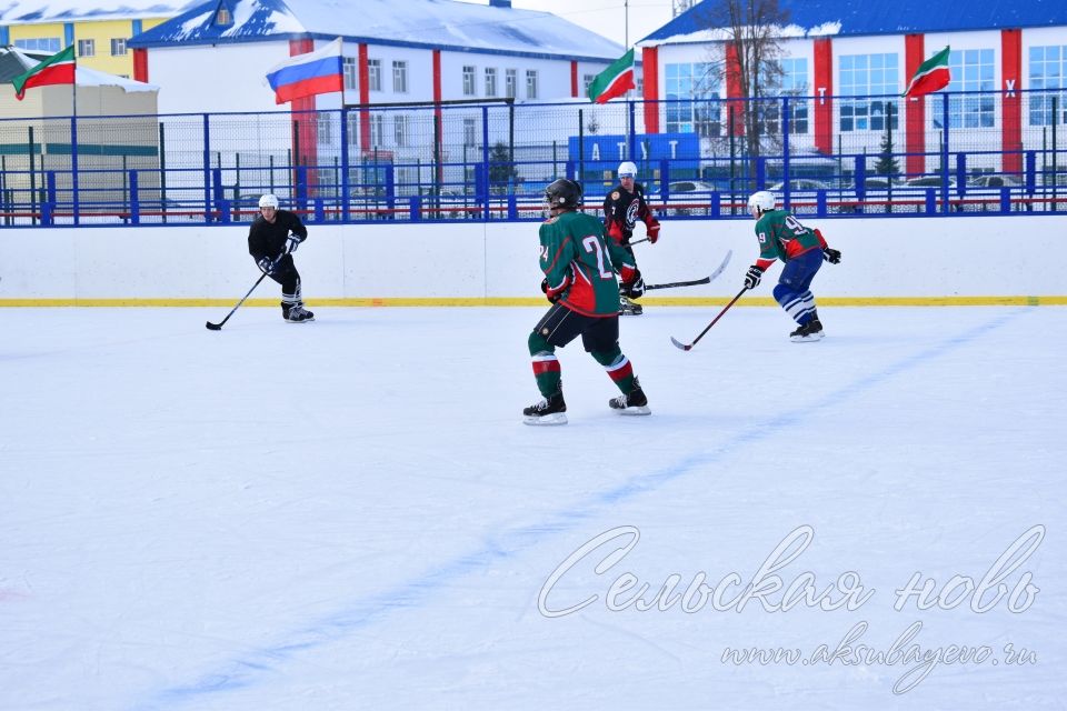 Аксубаевские хоккеисты выиграли Первенство РТ по хоккею среди мужских команд