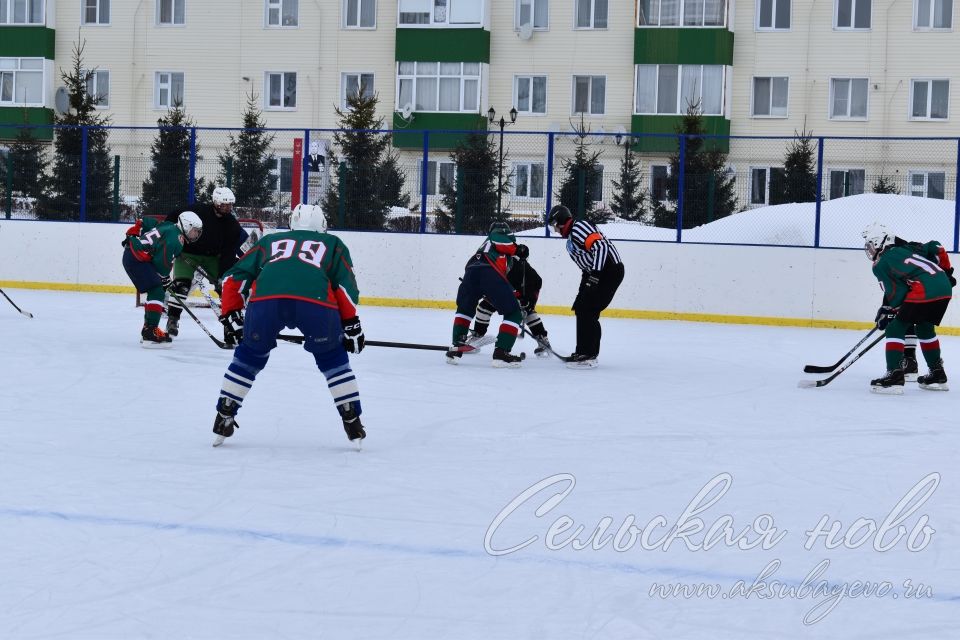 Аксубаевские хоккеисты выиграли Первенство РТ по хоккею среди мужских команд