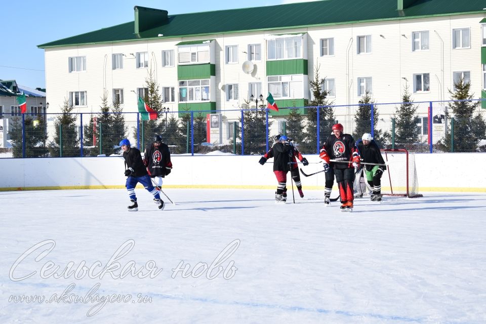 Аксубаевские хоккеисты выиграли Первенство РТ по хоккею среди мужских команд