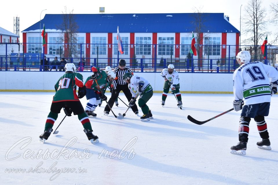 Аксубаевские хоккеисты выиграли Первенство РТ по хоккею среди мужских команд