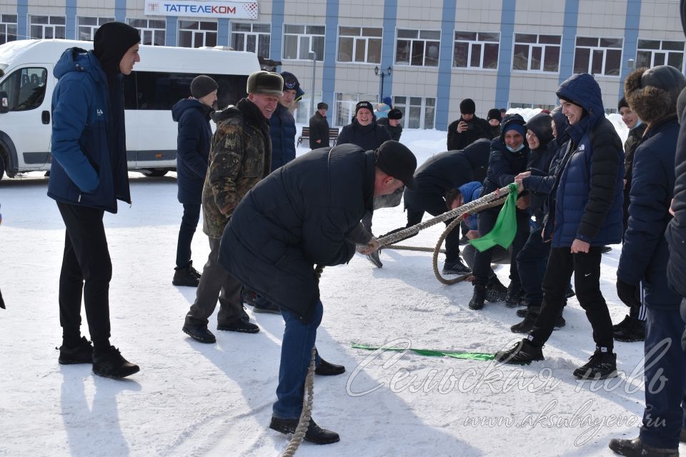 В Аксубаеве встретили Масленицу