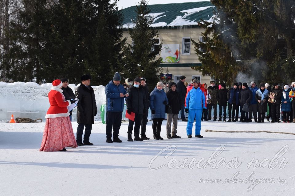 В Аксубаеве встретили Масленицу