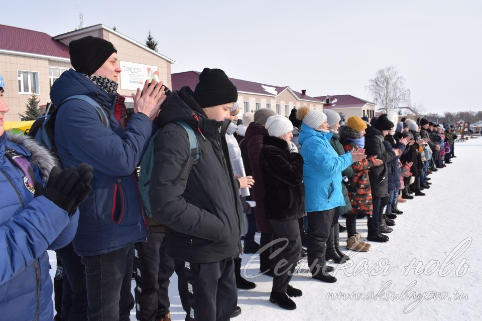 В Аксубаеве встретили Масленицу