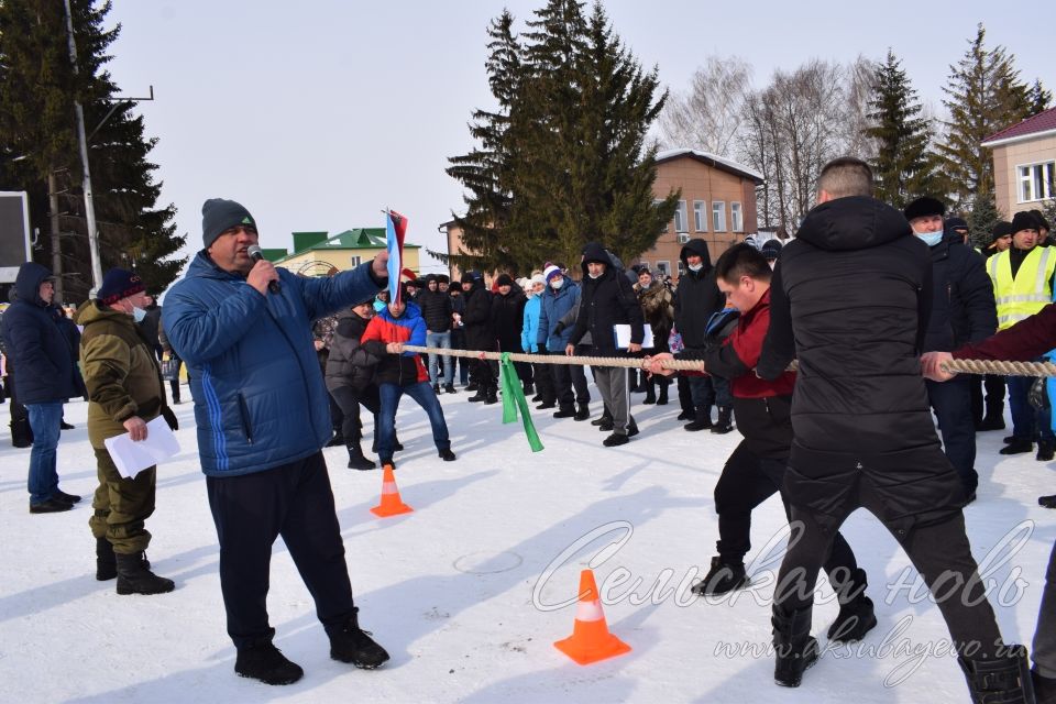 В Аксубаеве встретили Масленицу