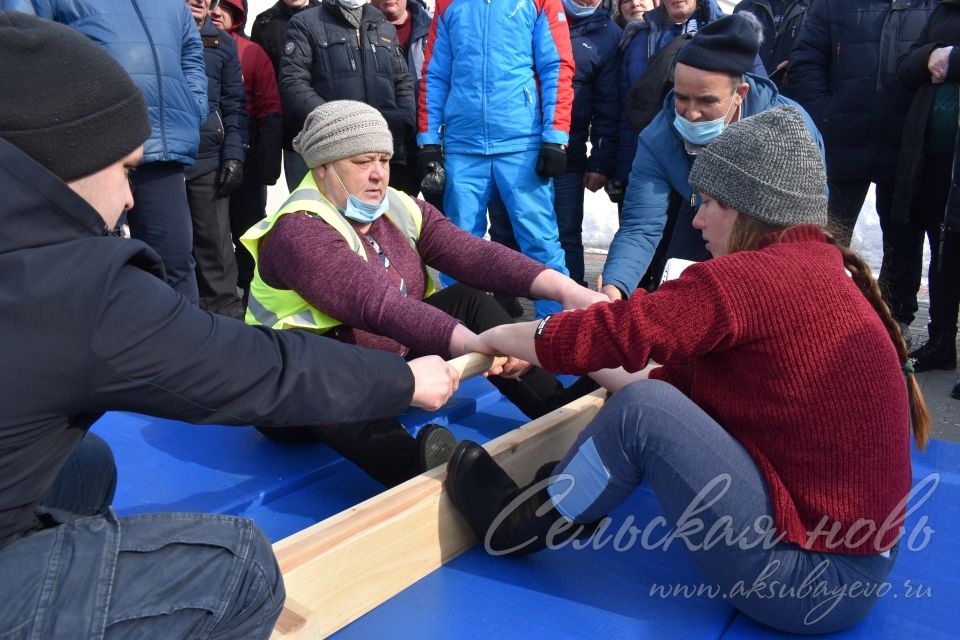 В Аксубаеве встретили Масленицу