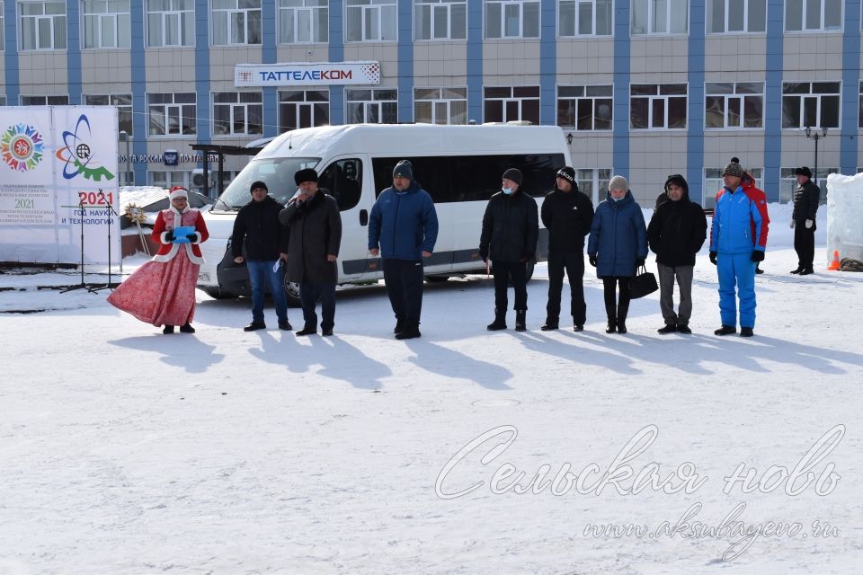 В Аксубаеве встретили Масленицу