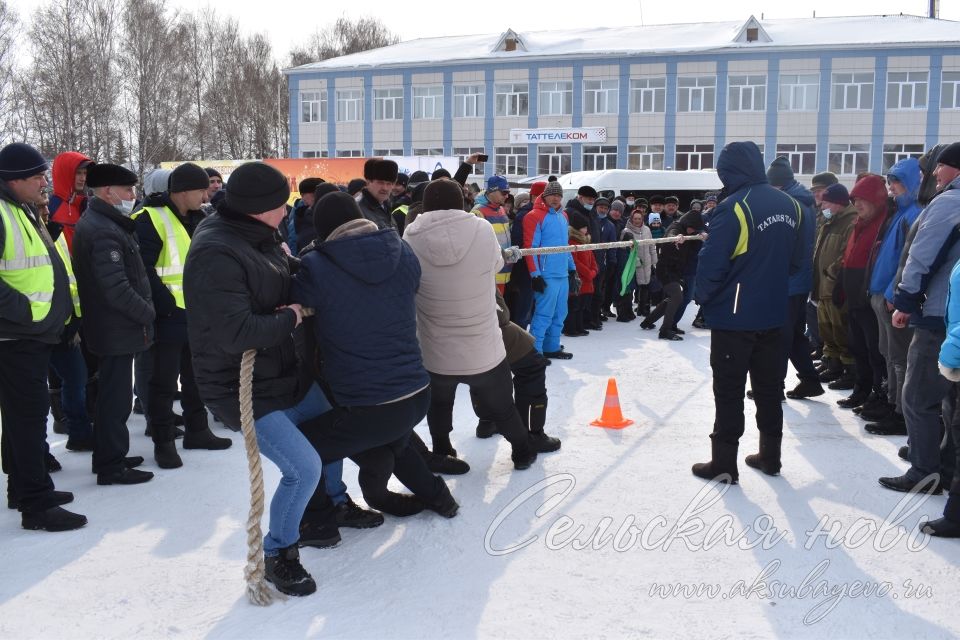 В Аксубаеве встретили Масленицу