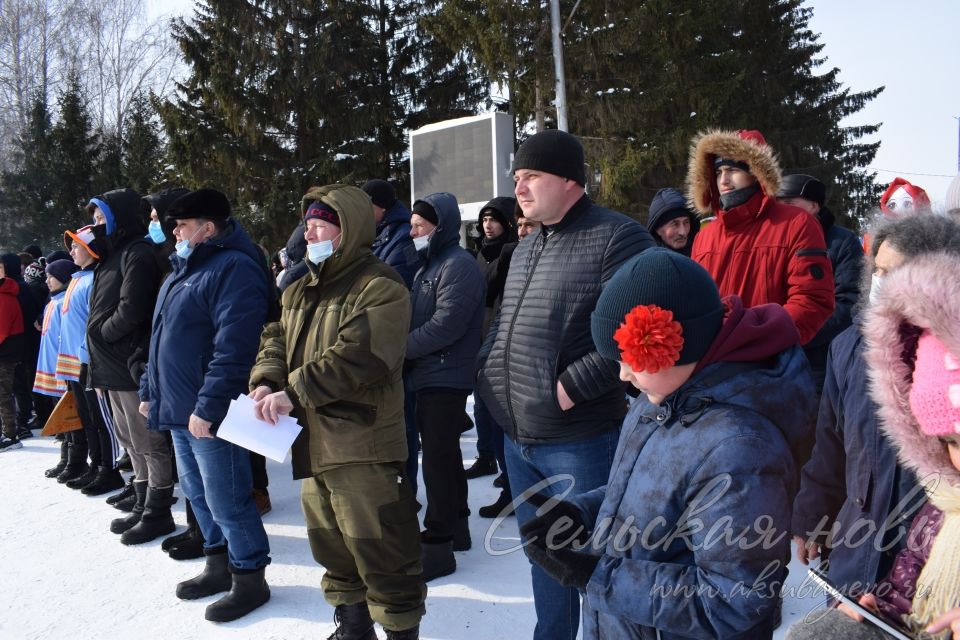 В Аксубаеве встретили Масленицу