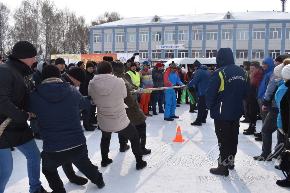 В Аксубаеве встретили Масленицу