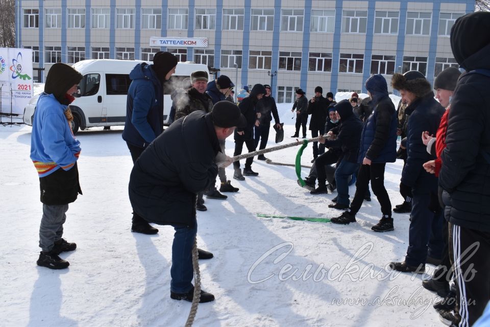 В Аксубаеве встретили Масленицу