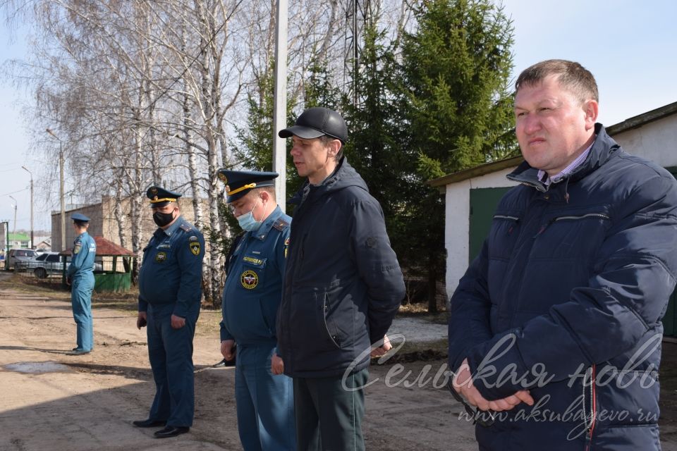 Аксубаевские службы с огнем в лесу бороться готовы