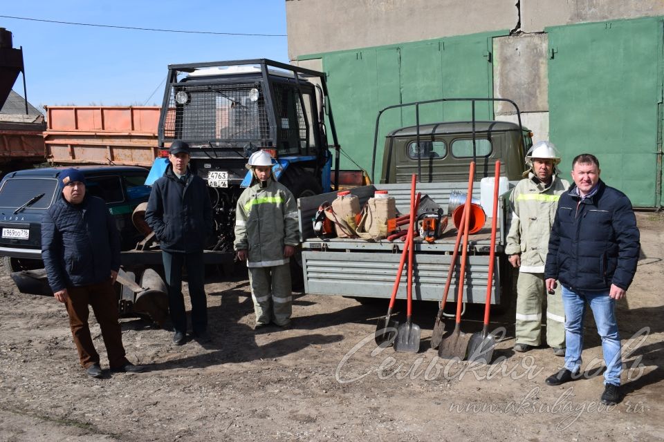 Аксубаевские службы с огнем в лесу бороться готовы