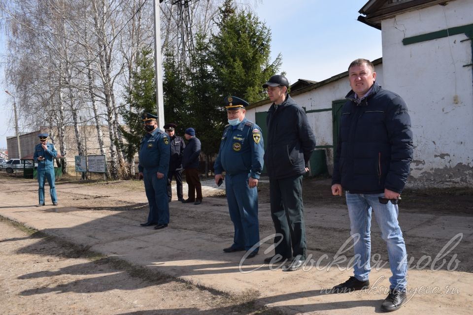 Аксубаевские службы с огнем в лесу бороться готовы