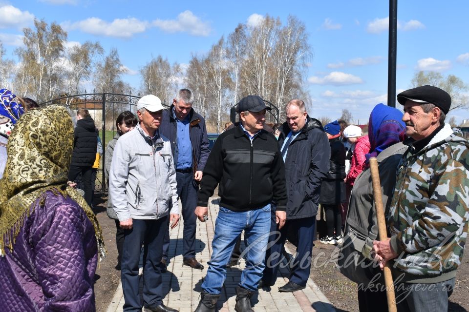 В Кривоозерках благоустроили парк отдыха