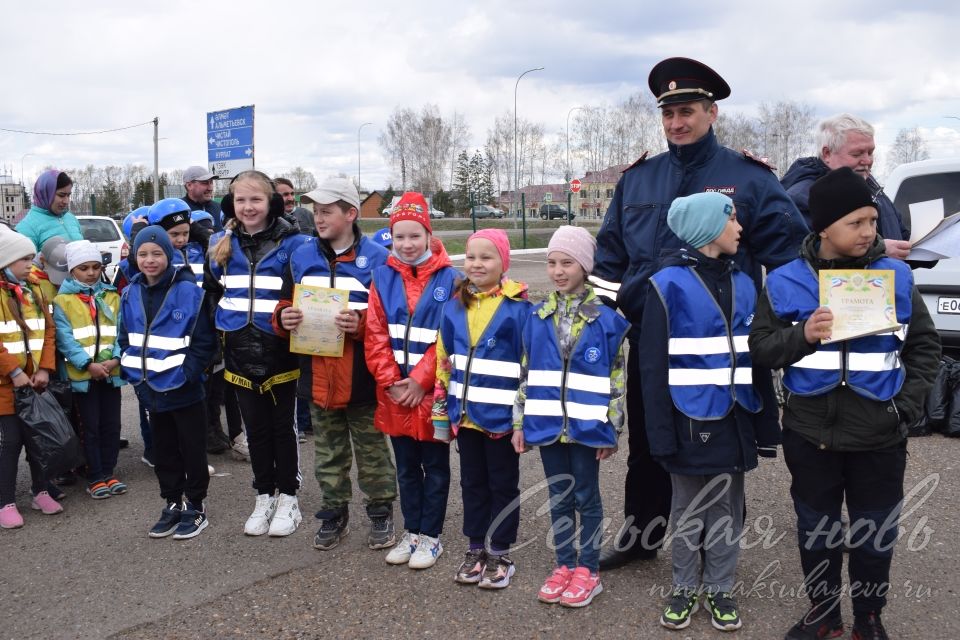 В Аксубаеве прошел конкурс «Безопасное колесо»