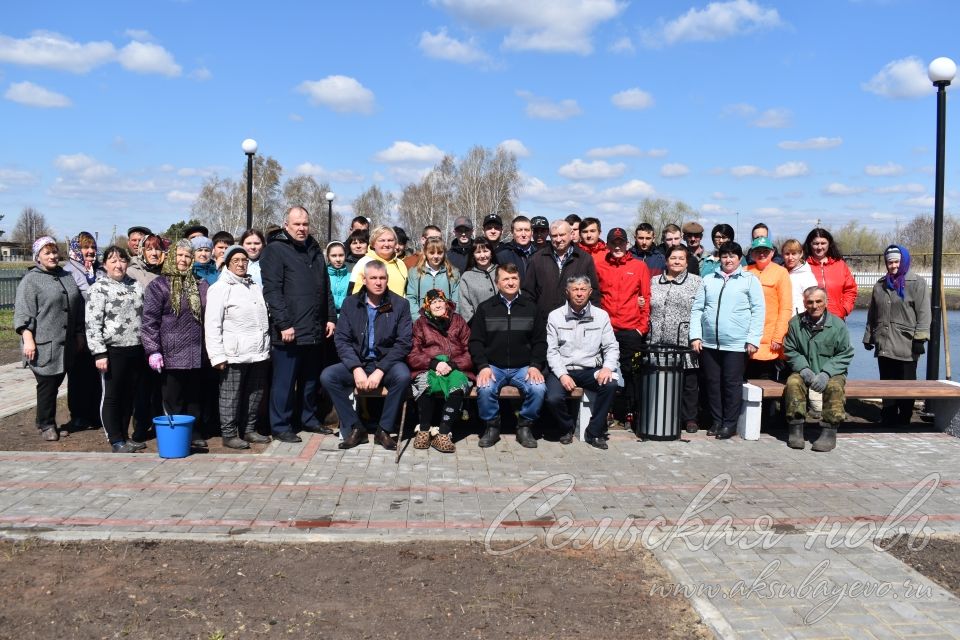 В Кривоозерках благоустроили парк отдыха