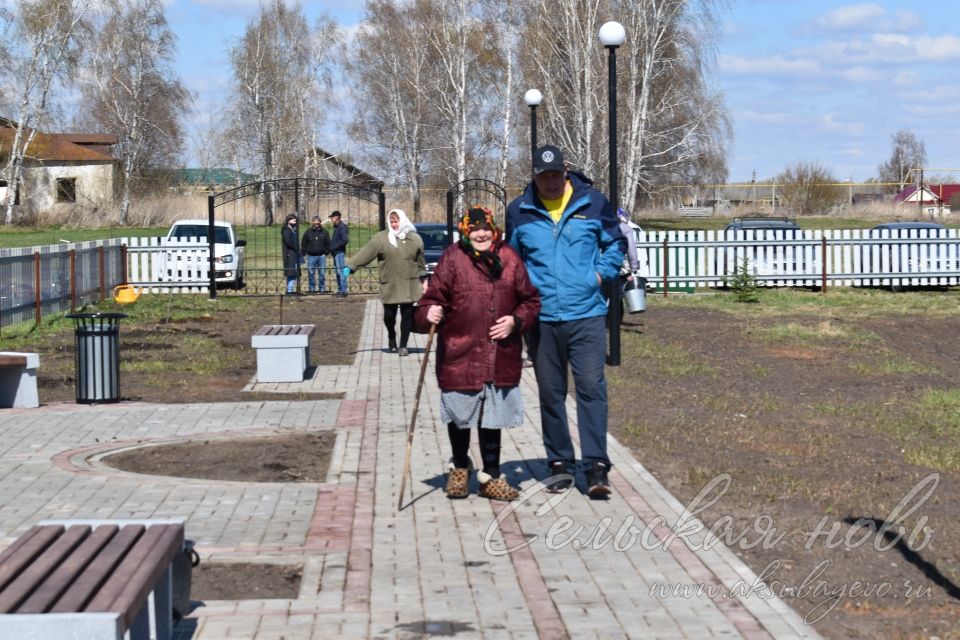 В Кривоозерках благоустроили парк отдыха