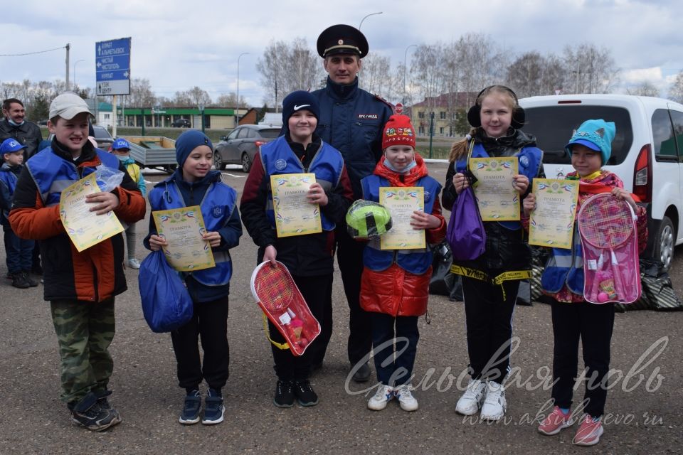 В Аксубаеве прошел конкурс «Безопасное колесо»