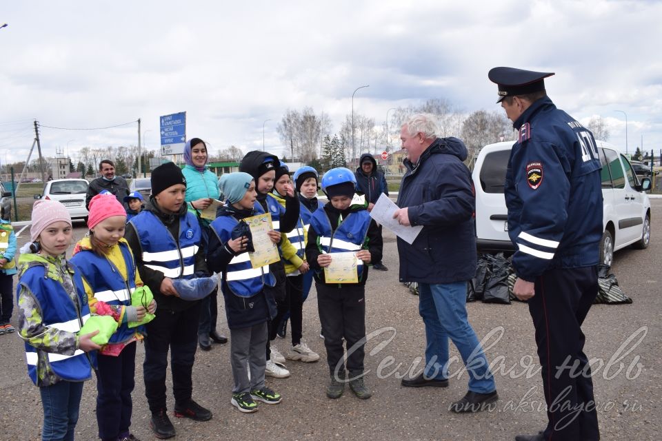 В Аксубаеве прошел конкурс «Безопасное колесо»