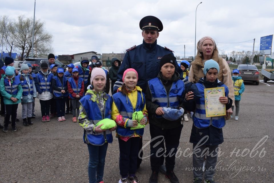 В Аксубаеве прошел конкурс «Безопасное колесо»