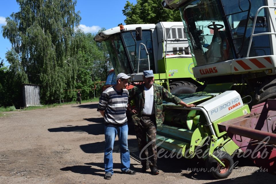 В Аксубаевском районе к заготовке кормов готовы