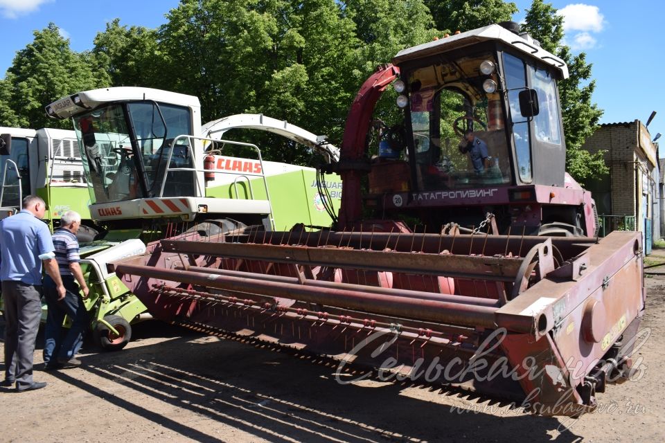 В Аксубаевском районе к заготовке кормов готовы