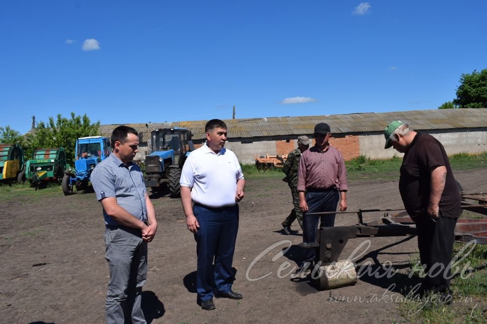 В Аксубаевском районе к заготовке кормов готовы