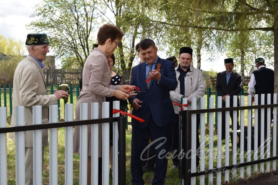 В Аксубаевском районе прошло открытие обелиска павшим воинам Великой Отечественной войны