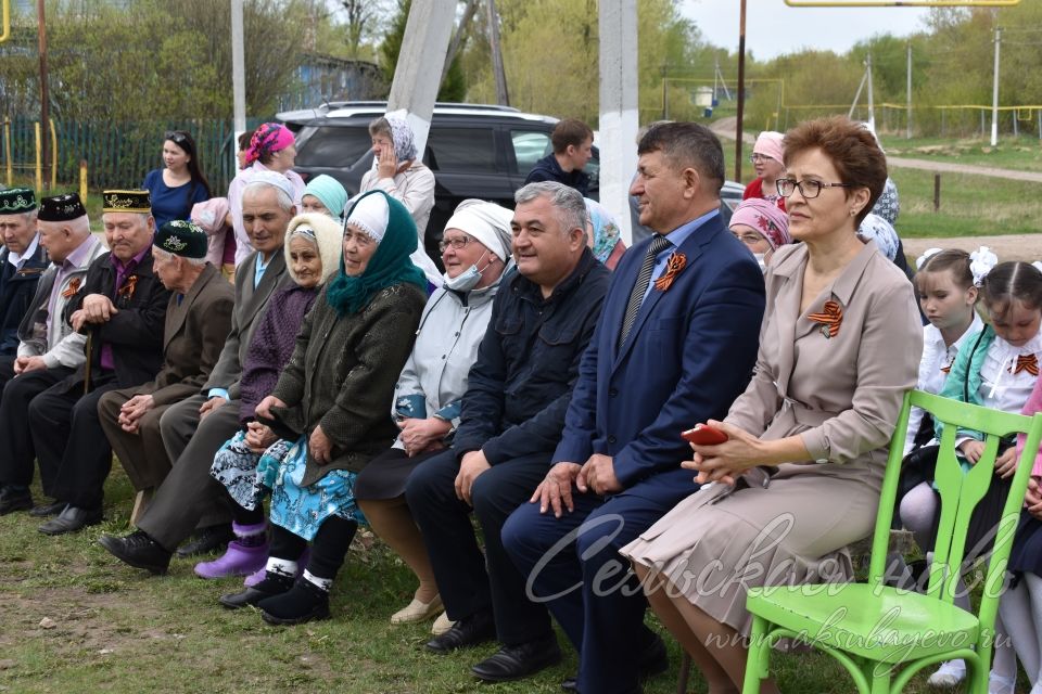 В Аксубаевском районе прошло открытие обелиска павшим воинам Великой Отечественной войны