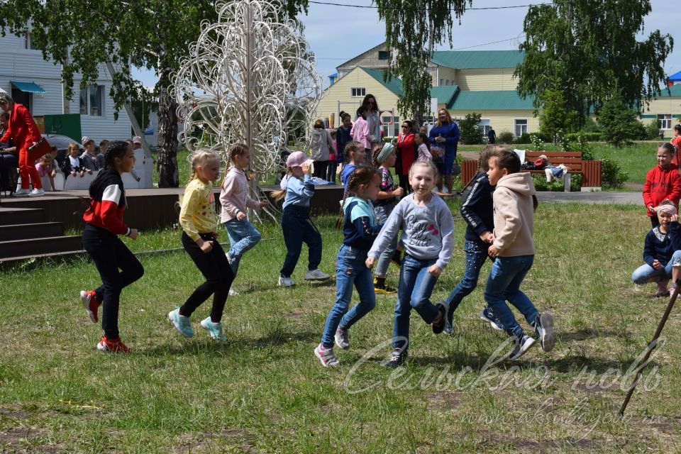 Смех, танцы и игры: в Аксубаевском районе отметили праздник День защиты детей