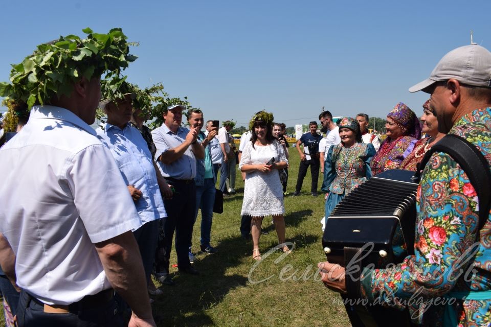 В Аксубаевском районе состоялся республиканский праздник "Троицкие хороводы"