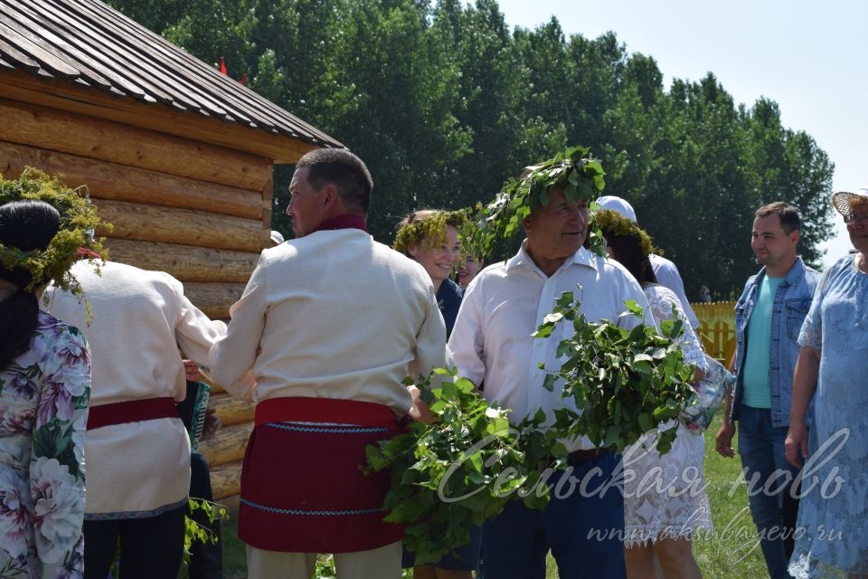 В Аксубаевском районе состоялся республиканский праздник "Троицкие хороводы"